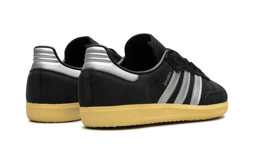 Adidas Samba OG | Black Matte Silver