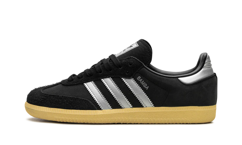 Adidas Samba OG | Black Matte Silver