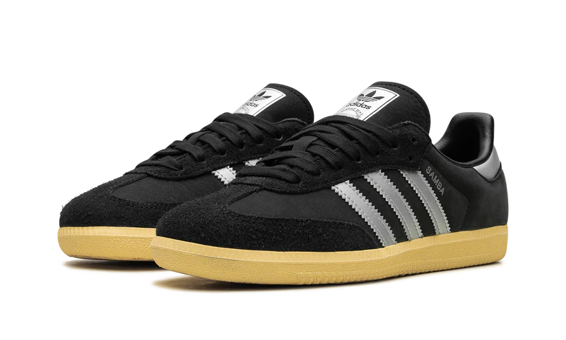 Adidas Samba OG | Black Matte Silver
